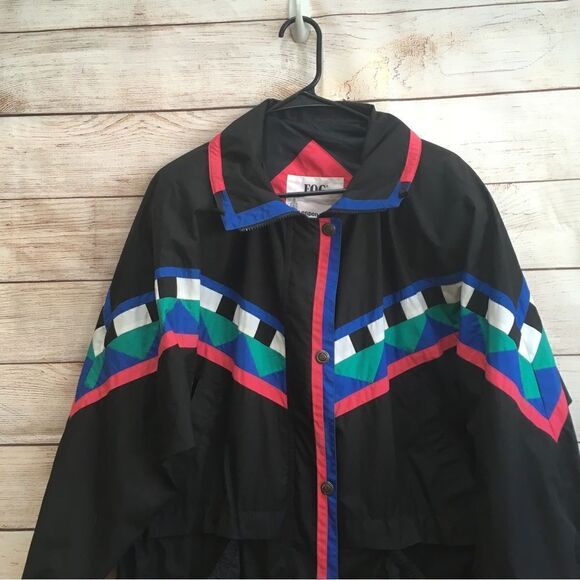 VINTAGE LONDON FOG RETRO DESIGN HIP-LENGTH WINDBREAKER - Picture 2 of 9